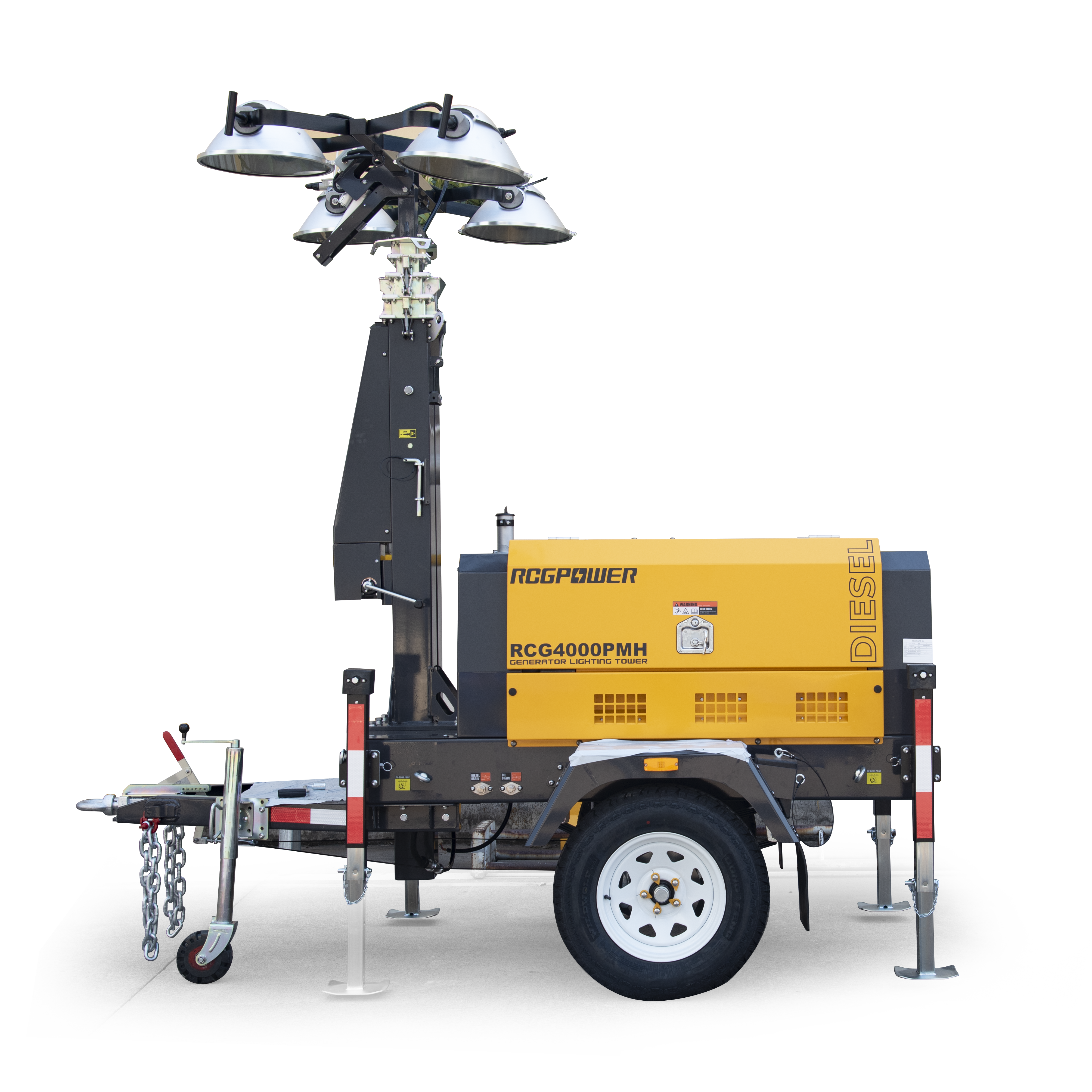 Буксируемая осветительная башня