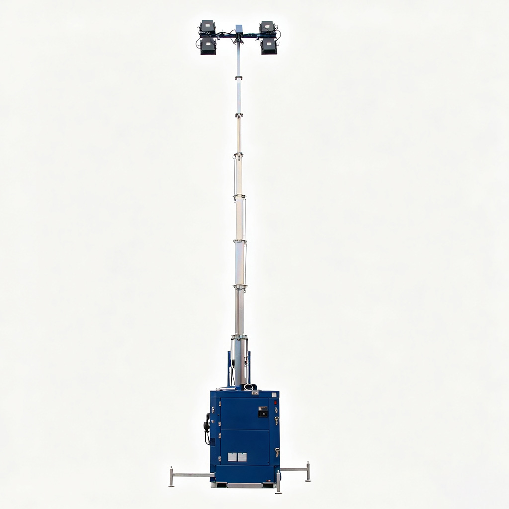 DIESEL LIGHT TOWER K‑CUBE Hybrid