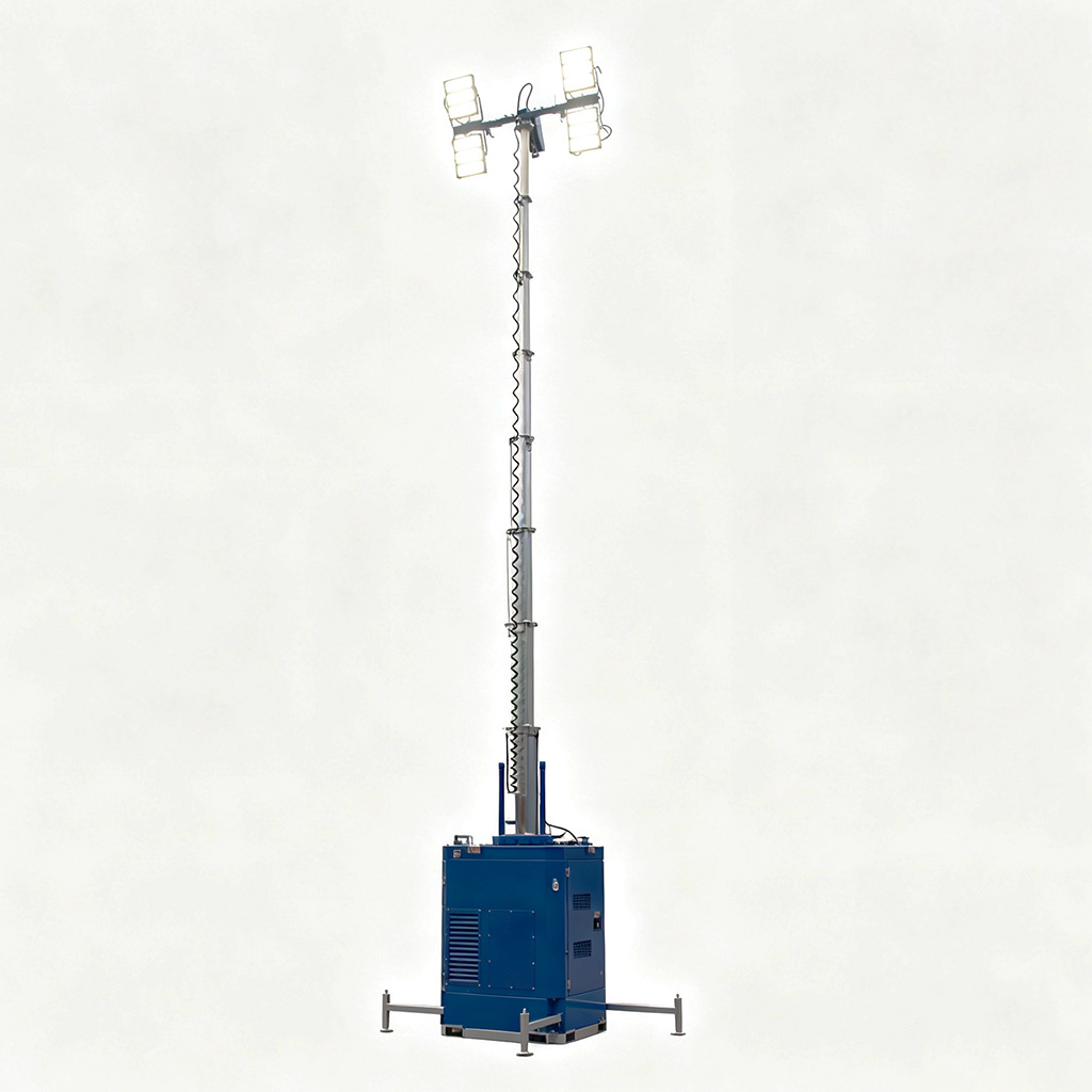 DIESEL LIGHT TOWER K‑CUBE Hybrid