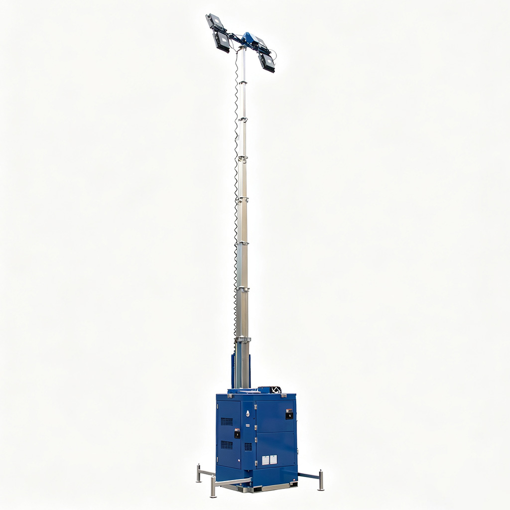 DIESEL LIGHT TOWER K‑CUBE Hybrid